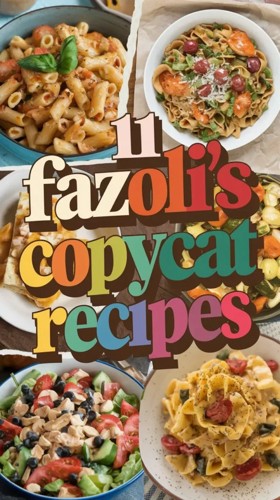 11 Fazoli's Copycat Recipes to Make Your Mealtime More Delicious