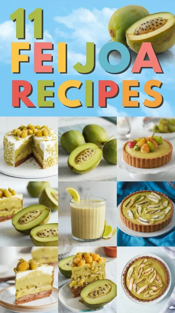 11 Feijoa Recipes: Creative and Delicious Ideas to Try at Home