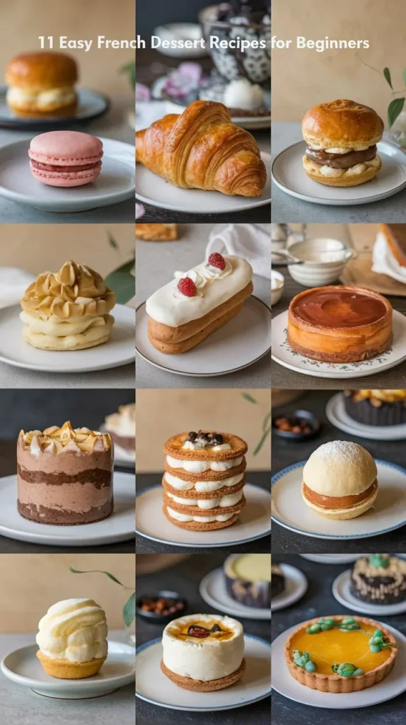 11 Easy French Dessert Recipes for Beginners to Try