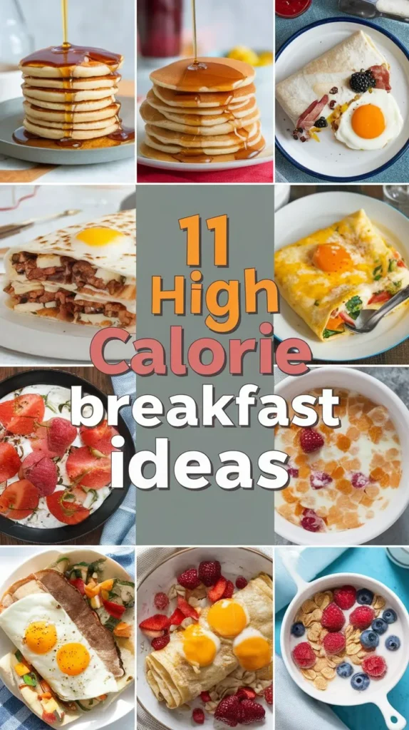 11 High Calorie Breakfast Ideas to Mix Up Your Routine