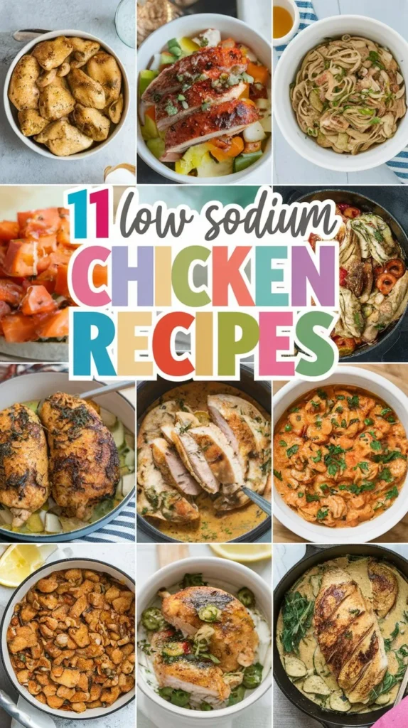 11 Delicious Low Sodium Chicken Recipes for a Healthier You