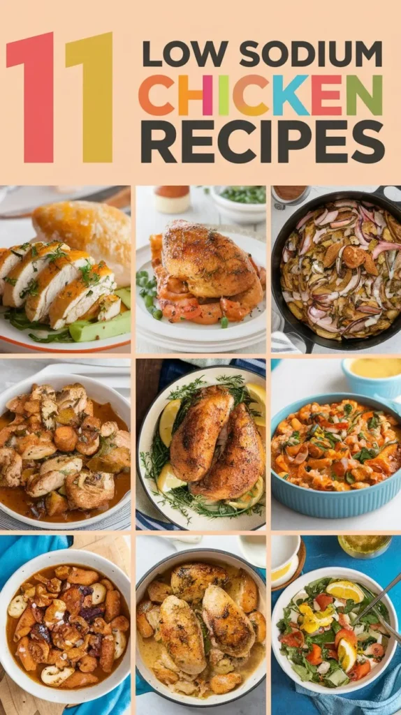 11 Delicious Low Sodium Chicken Recipes for a Healthier You