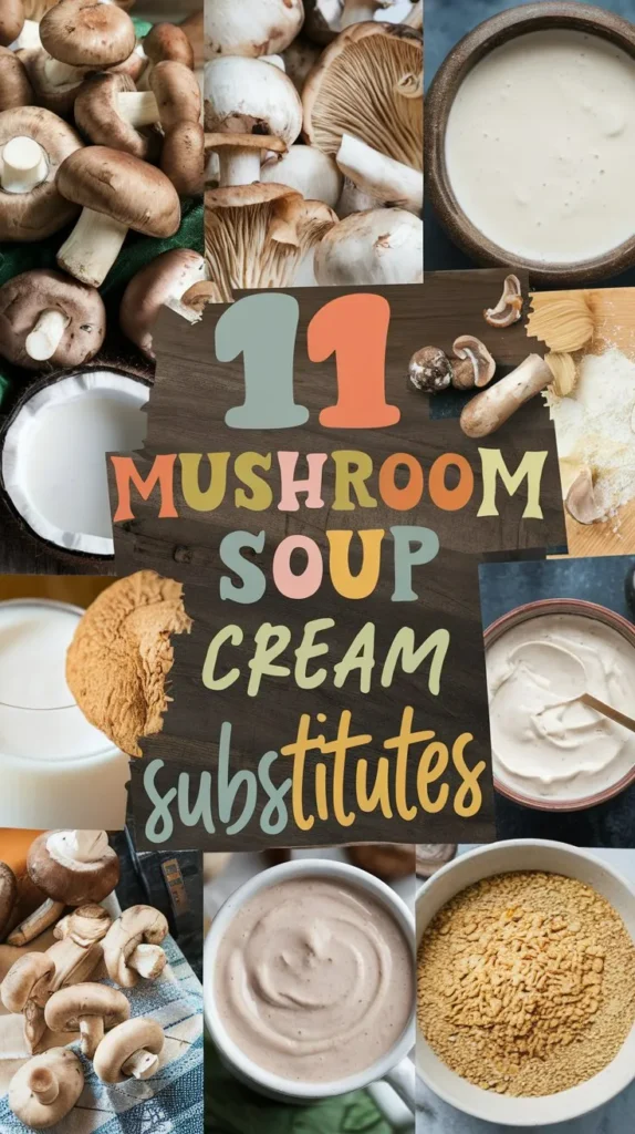 11 Mushroom Soup Cream Substitutes for a Rich, Earthy Flavor