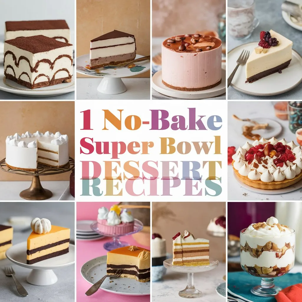 11 No-Bake Super Bowl Dessert Recipes to Satisfy Your Cravings