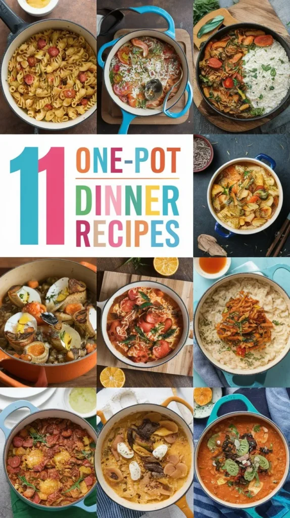 11 Quick and Easy One-Pot Dinner Recipes for Busy Nights