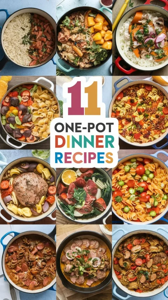 11 Quick and Easy One-Pot Dinner Recipes for Busy Nights