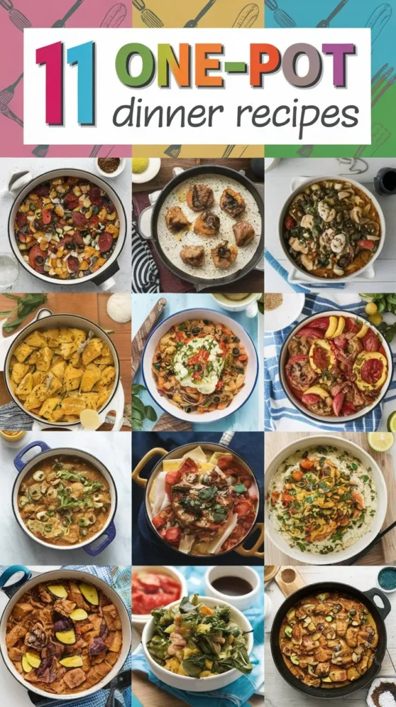 11 Quick and Easy One-Pot Dinner Recipes for Busy Nights