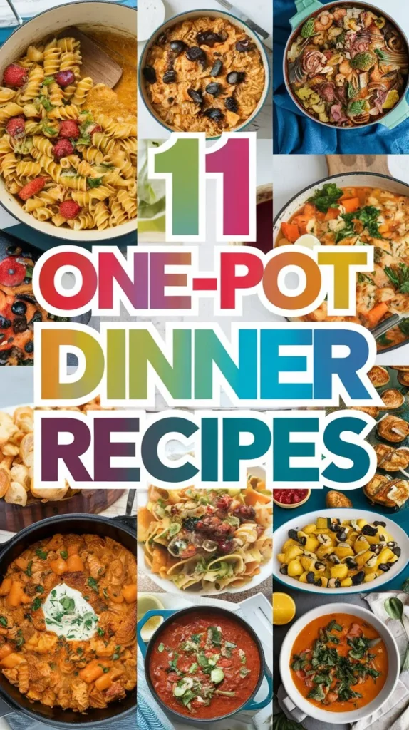 11 Quick and Easy One-Pot Dinner Recipes for Busy Nights