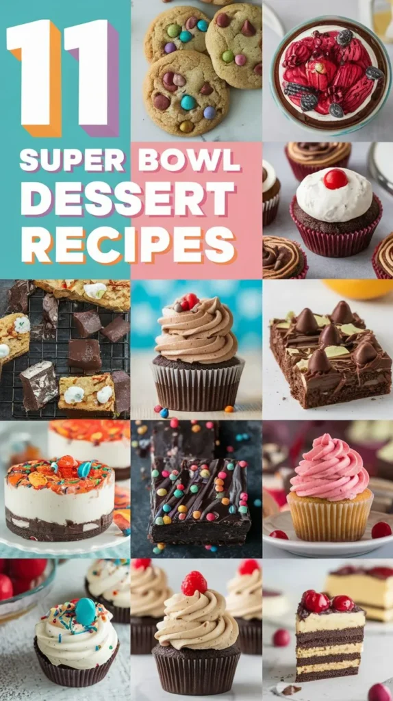 11 Super Bowl Dessert Recipes to Satisfy Your Cravings