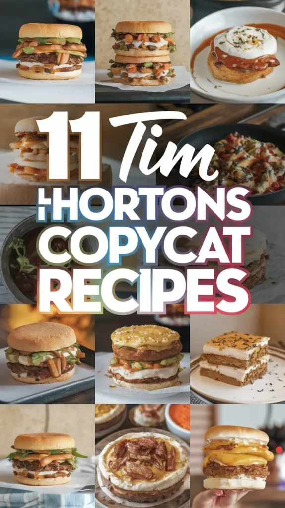 11 Tim Hortons Copycat Recipes to Make Your Mealtime More Delicious