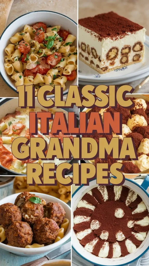 11 Timeless Italian Grandma Recipes to Warm Your Heart and Home