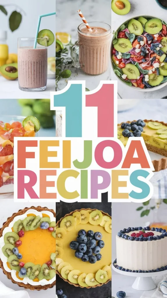 11 Feijoa Recipes: Creative and Delicious Ideas to Try at Home