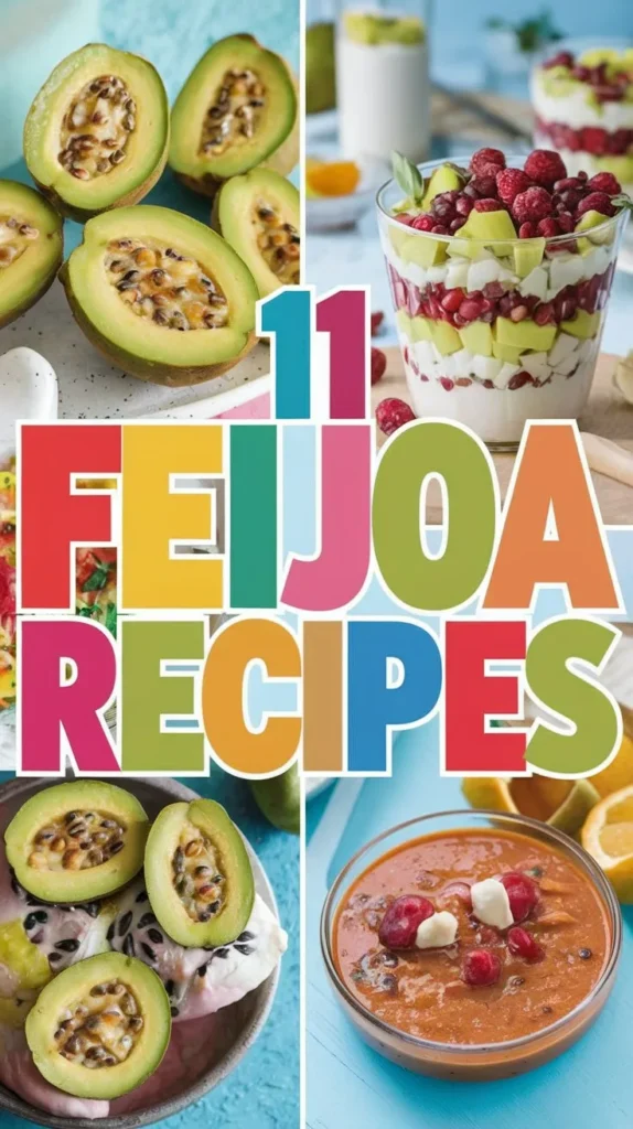 11 Feijoa Recipes: Creative and Delicious Ideas to Try at Home