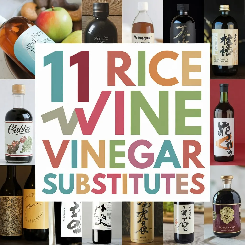 11 Rice Wine Vinegar Substitutes for a Light, Delicate Flavor