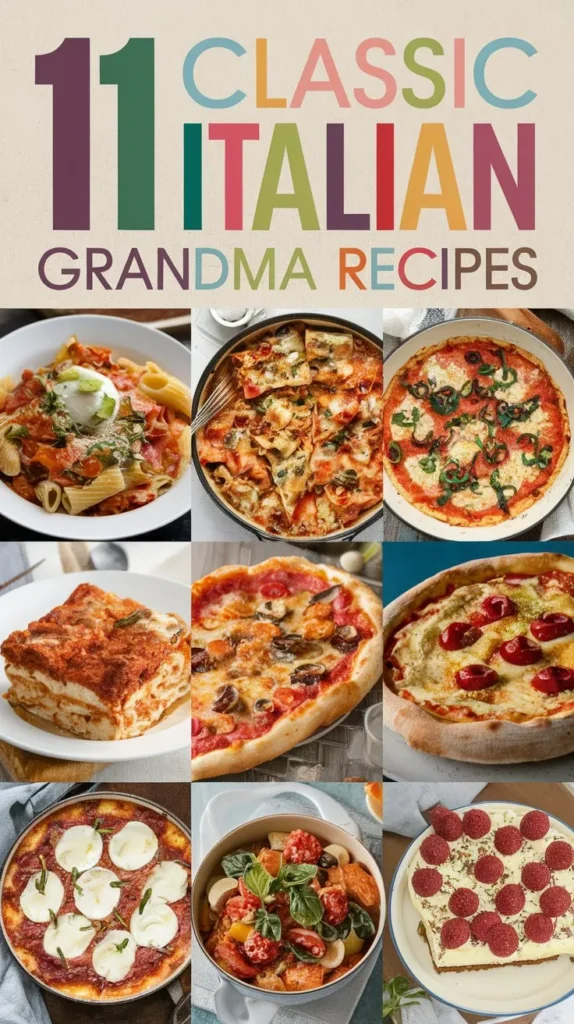 11 Timeless Italian Grandma Recipes to Warm Your Heart and Home