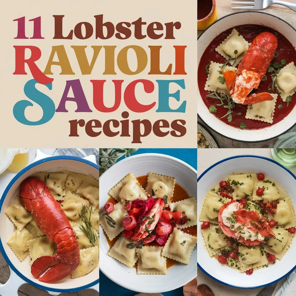 Lobster Ravioli Sauce Recipes: 11 Creative and Delicious Ideas to Try