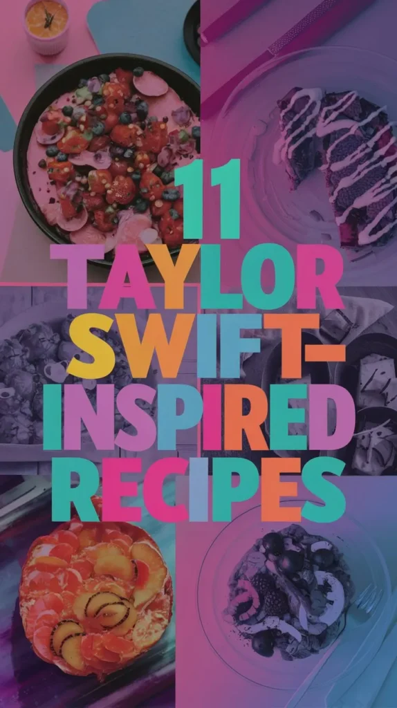 11 Taylor Swift-Inspired Recipes to Make Your Taste Buds Sing