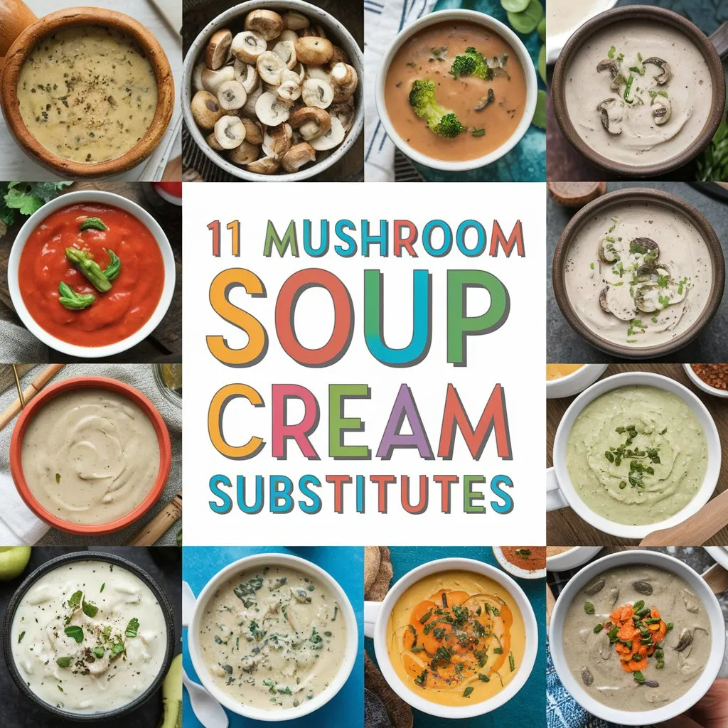 11 Mushroom Soup Cream Substitutes for a Rich, Earthy Flavor