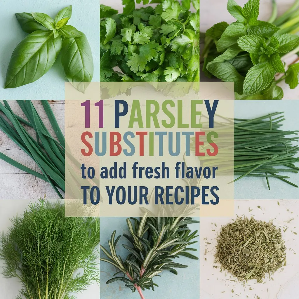 11 Parsley Substitutes to Add Fresh Flavor to Your Recipes