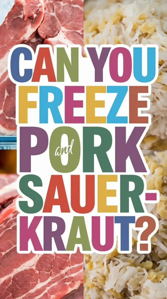 Can You Freeze Pork and Sauerkraut? Food Safety and Storage Tips