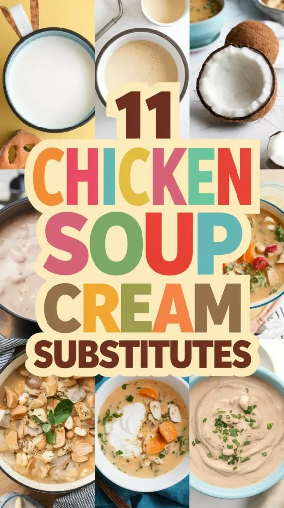 11 Chicken Soup Cream Substitutes for a Creamy, Savory Base