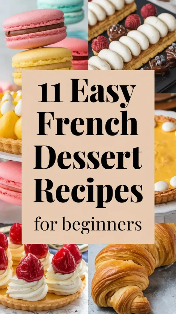 11 Easy French Dessert Recipes for Beginners to Try