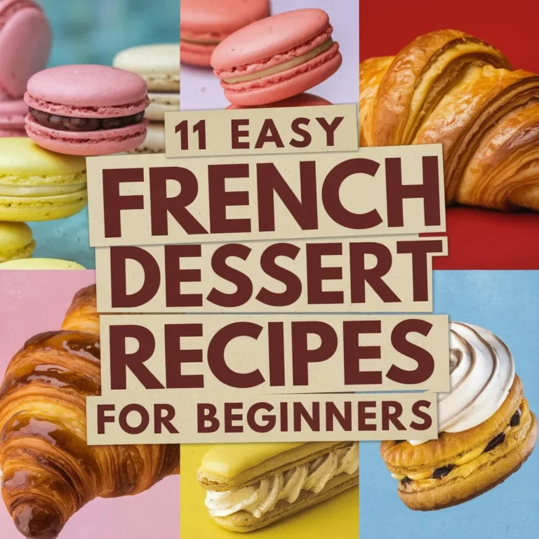 11 Easy French Dessert Recipes for Beginners to Try