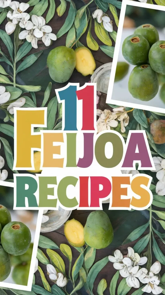 11 Feijoa Recipes: Creative and Delicious Ideas to Try at Home