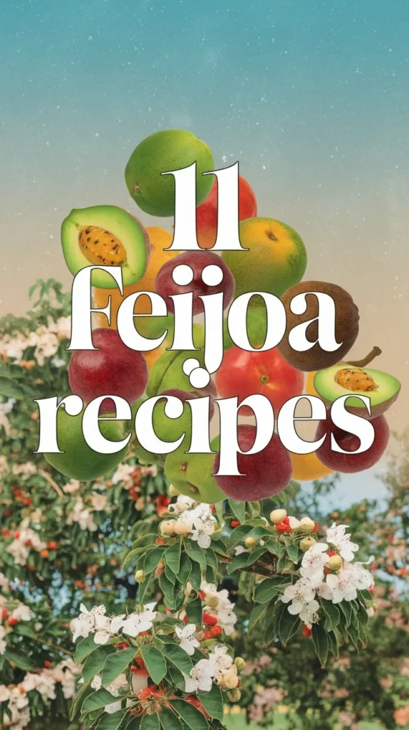 11 Feijoa Recipes: Creative and Delicious Ideas to Try at Home