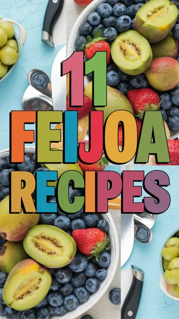 11 Feijoa Recipes: Creative and Delicious Ideas to Try at Home