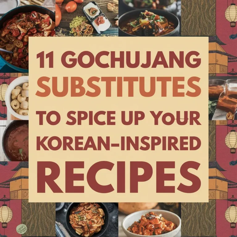 11 Gochujang Substitutes to Spice Up Your Korean-Inspired Recipes