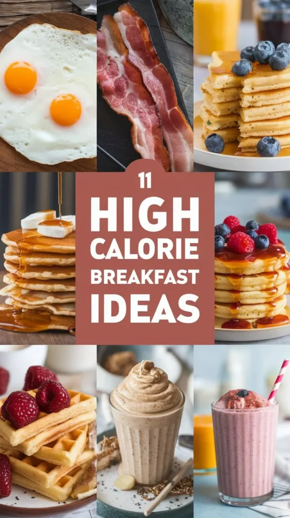 11 High Calorie Breakfast Ideas to Mix Up Your Routine