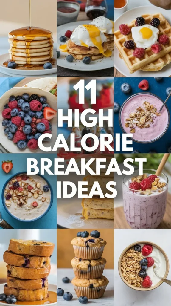 11 High Calorie Breakfast Ideas to Mix Up Your Routine