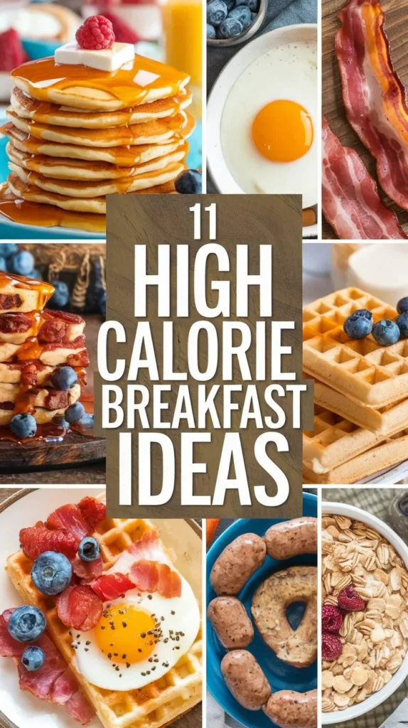 11 High Calorie Breakfast Ideas to Mix Up Your Routine