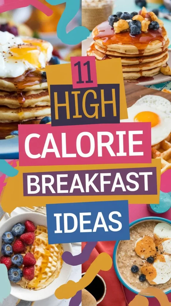 11 High Calorie Breakfast Ideas to Mix Up Your Routine