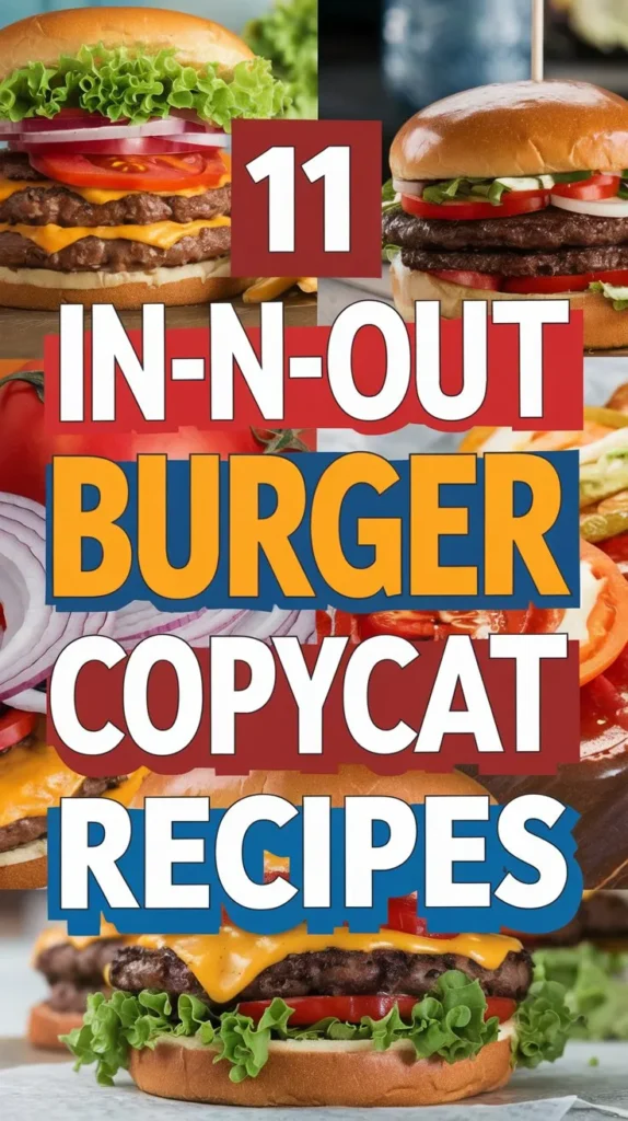 In-N-Out Burger at Home: 11 Copycat Recipes to Satisfy Your Cravings