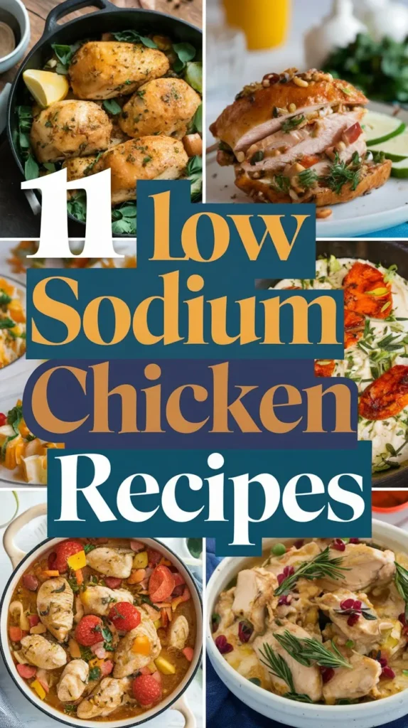 11 Delicious Low Sodium Chicken Recipes for a Healthier You