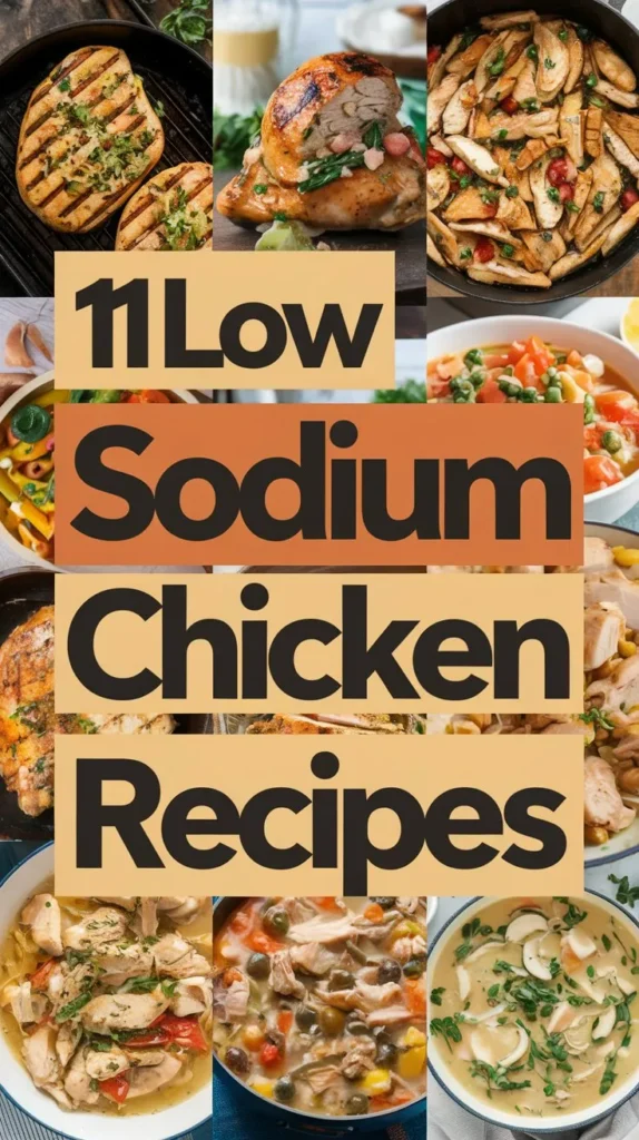 11 Delicious Low Sodium Chicken Recipes for a Healthier You