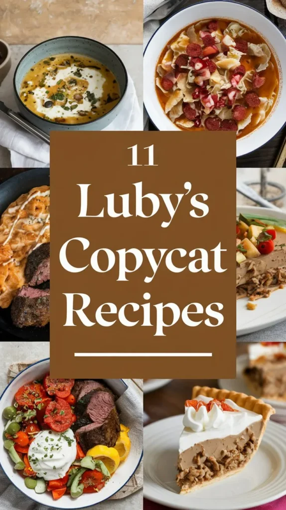 11 Luby's Copycat Recipes to Satisfy Your Cravings