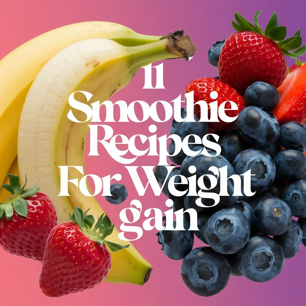 11 Smoothie Recipes for Weight Gain: Delicious & Nutritious