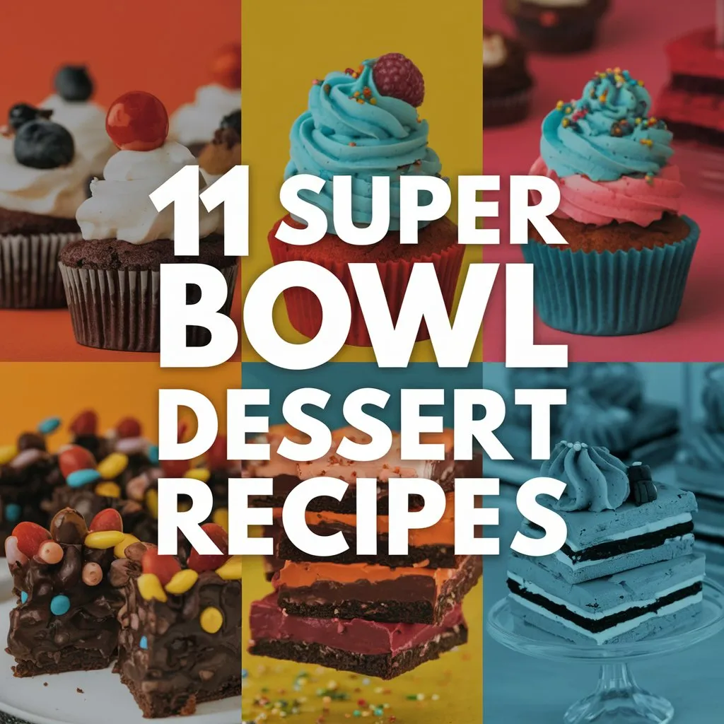 11 Super Bowl Dessert Recipes to Satisfy Your Cravings