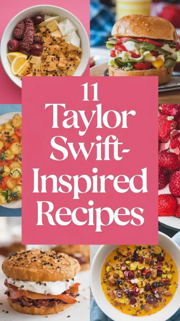 11 Taylor Swift-Inspired Recipes to Make Your Taste Buds Sing