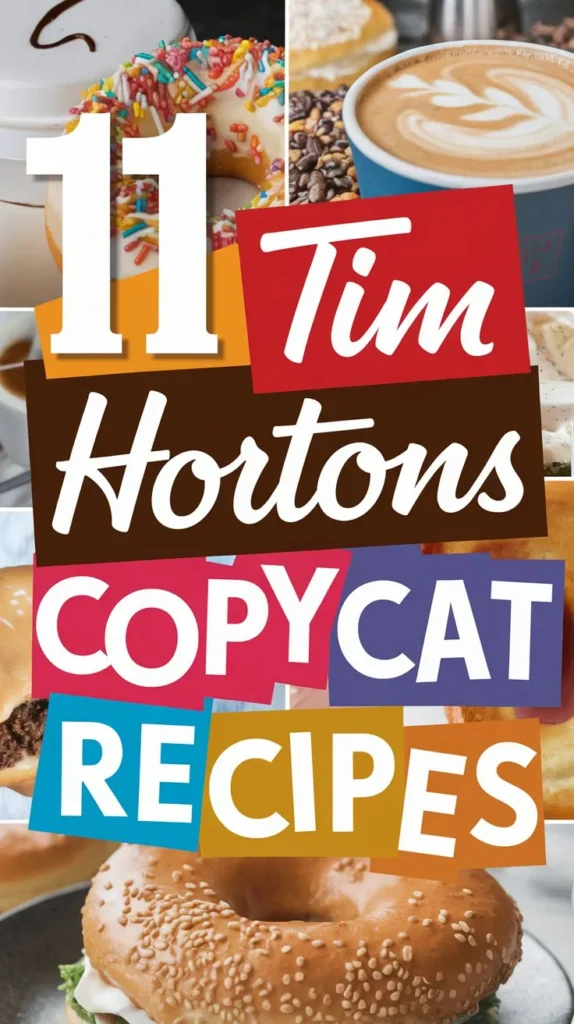 11 Tim Hortons Copycat Recipes to Make Your Mealtime More Delicious