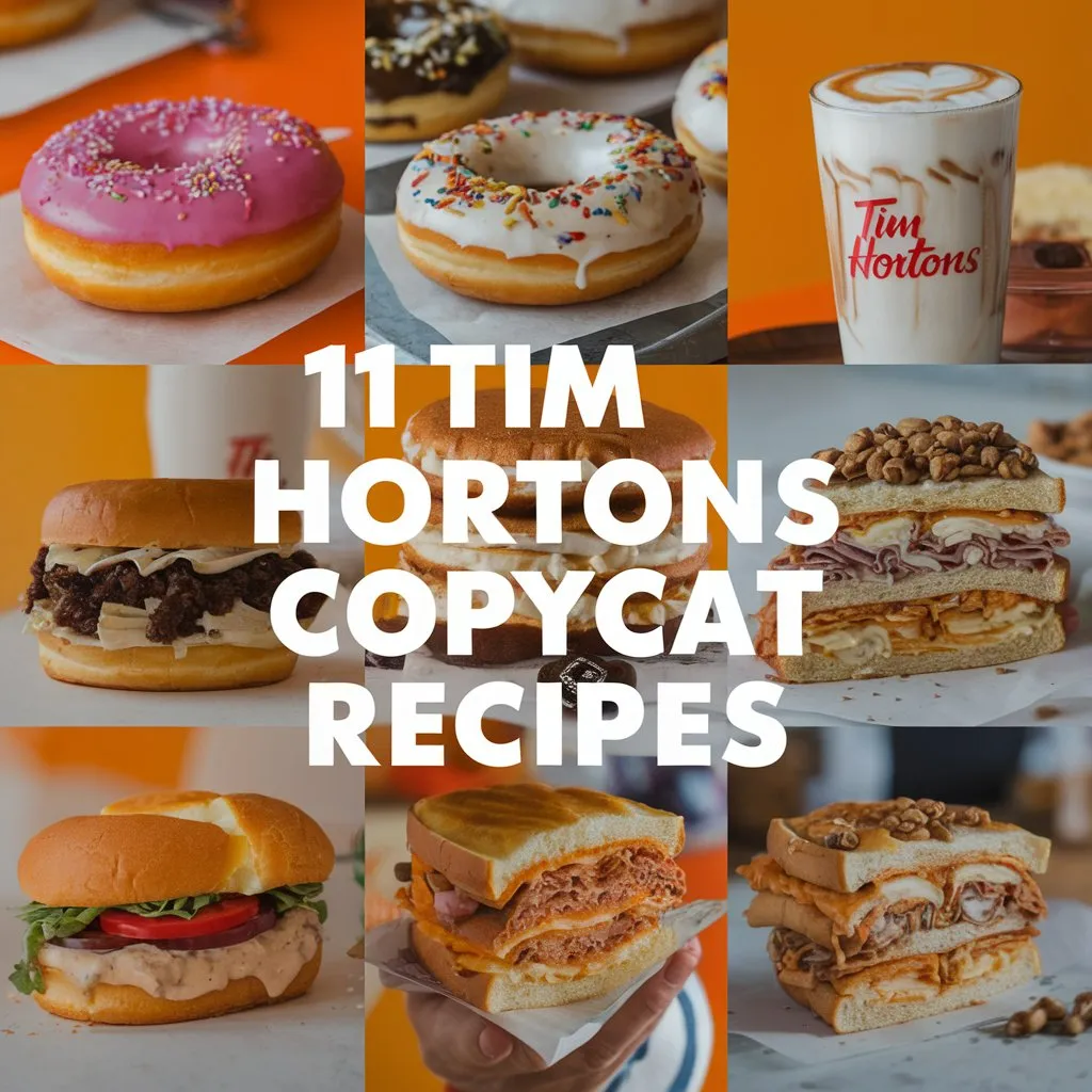 11 Tim Hortons Copycat Recipes to Make Your Mealtime More Delicious