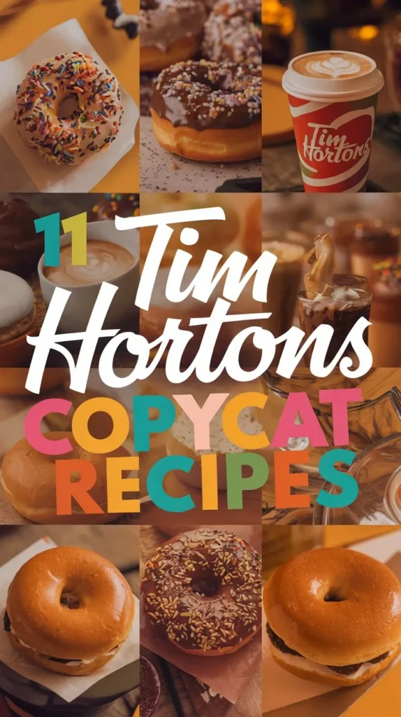 11 Tim Hortons Copycat Recipes to Make Your Mealtime More Delicious