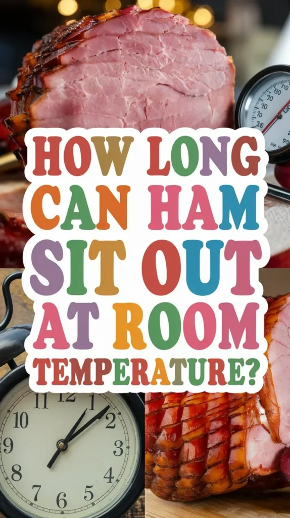 How Long Can Ham Sit Out at Room Temperature?