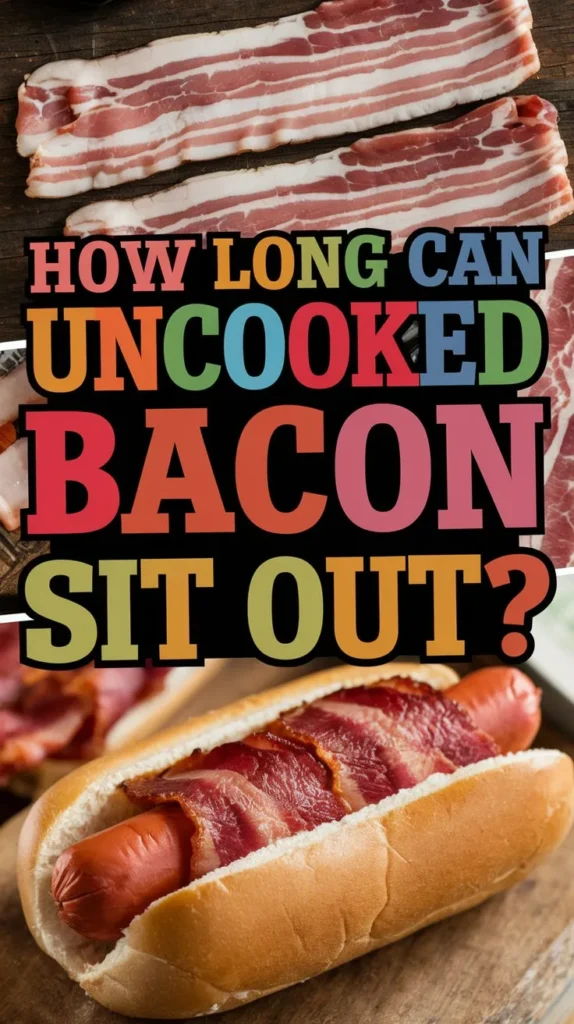 How Long Can Uncooked Bacon Sit Out Before It Goes Bad?