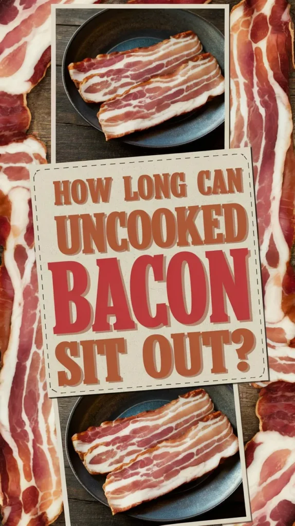 How Long Can Uncooked Bacon Sit Out Before It Goes Bad?