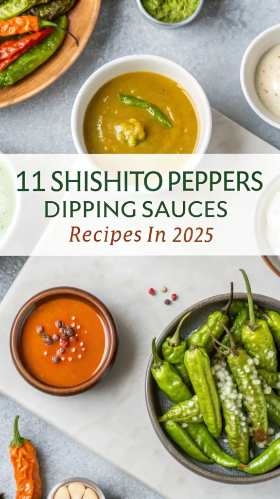 11 Shishito Peppers Dipping Sauces Recipes to Try in 2025