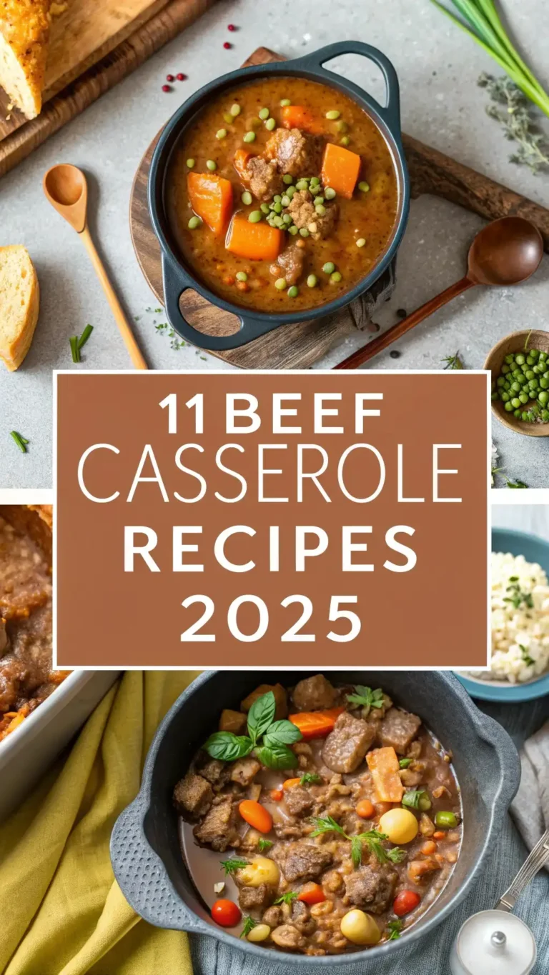 11 Beef Casserole Recipes for a Hearty Dinner